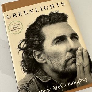 Greenlight book, by Matthew McConaughey. Number one New York Times bestseller!